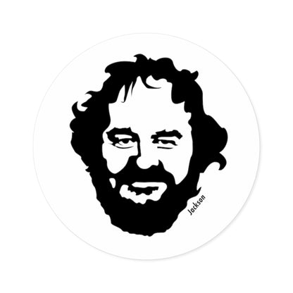 Peter Jackson Round Sticker