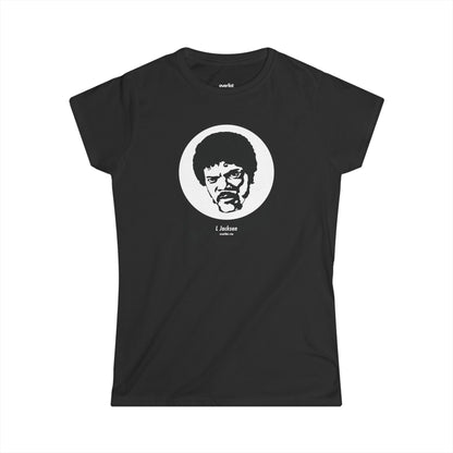 Samuel L Jackson 2, Pulp Fiction Softstyle Tee (women)