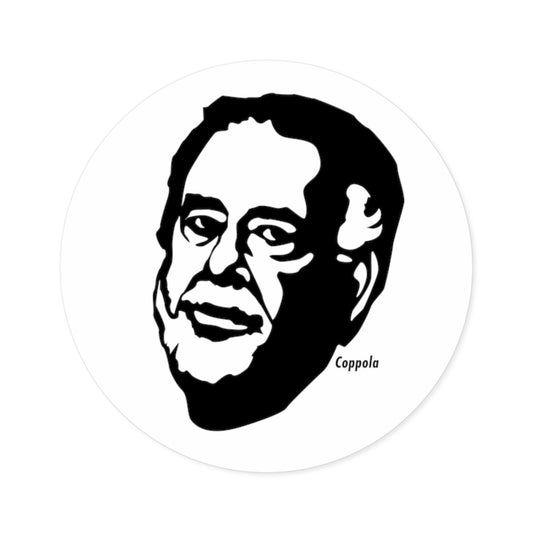 Francis Ford Coppola Round Sticker