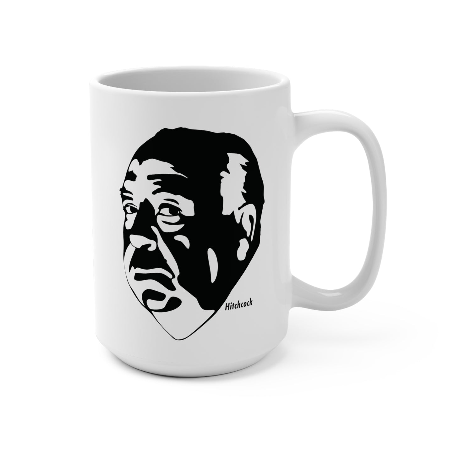 Alfred Hitchcock 15 Oz Ceramic Mug