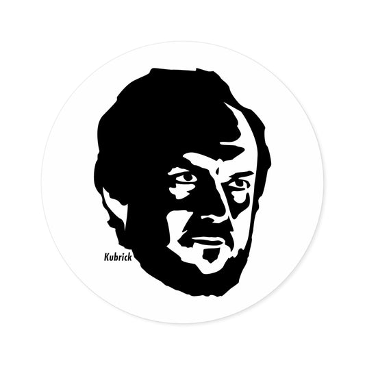 Stanley Kubrick Round Sticker