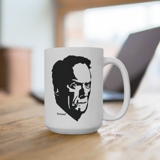 Clint Eastwood 15 Oz Ceramic Mug