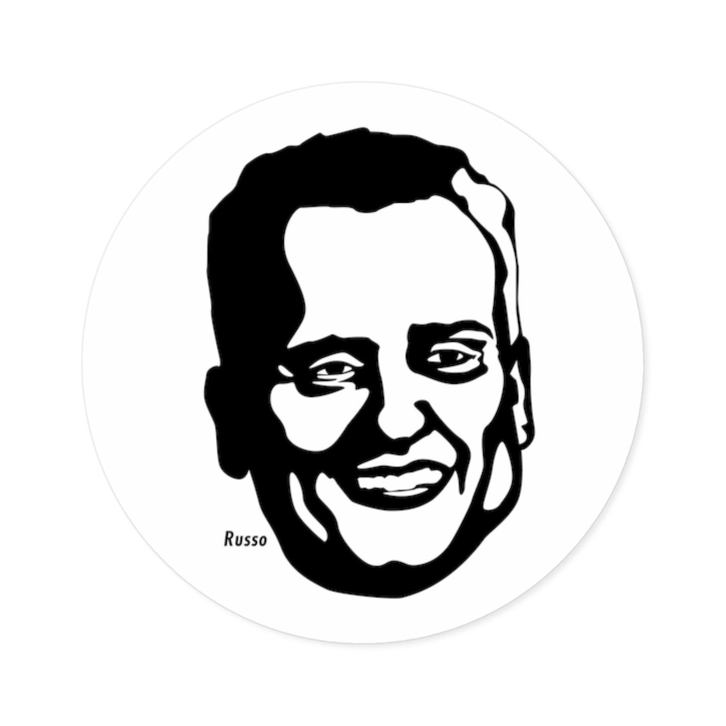 Joe Russo Round Sticker