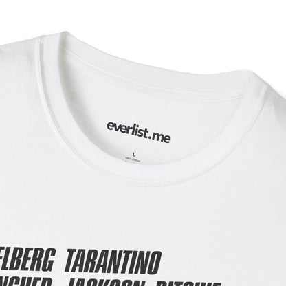 Director Names Softstyle T-Shirt (men)