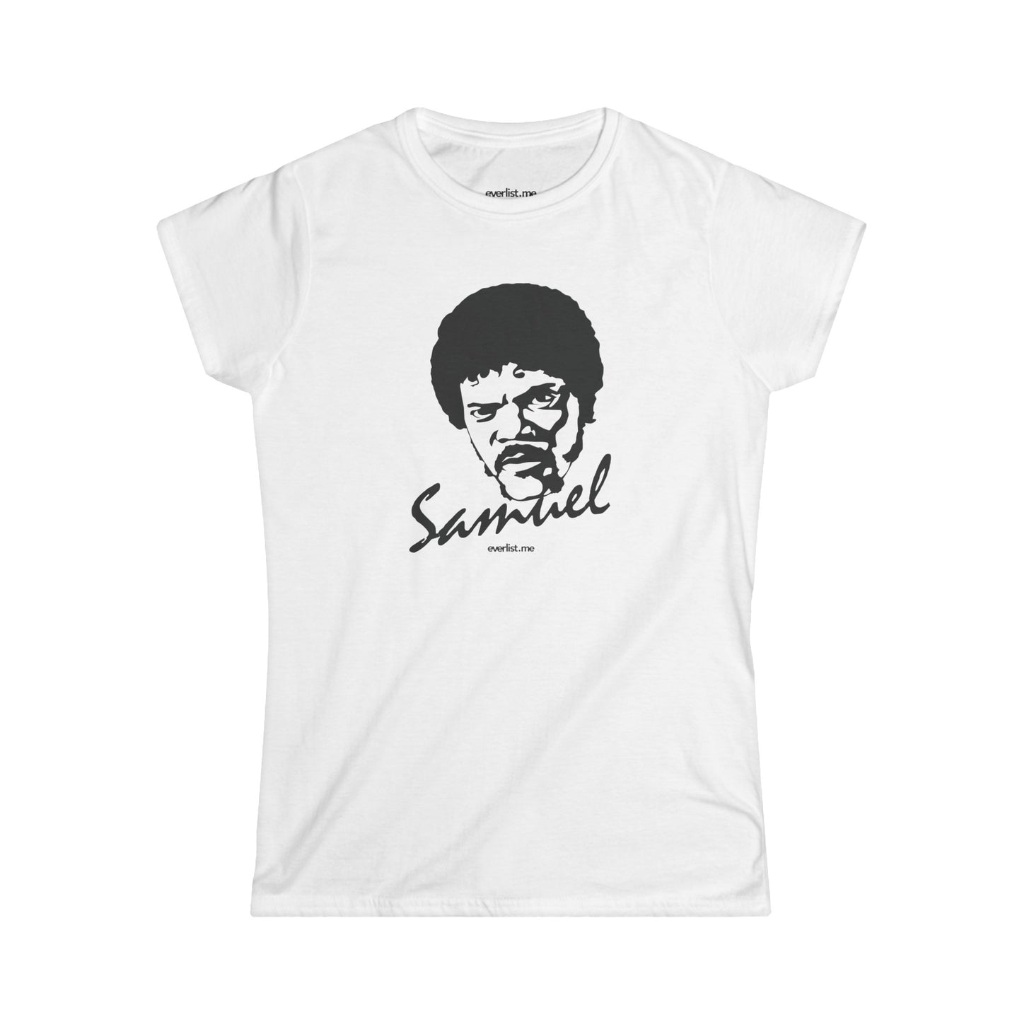 Samuel L Jackson, Pulp Fiction Softstyle Tee (women)