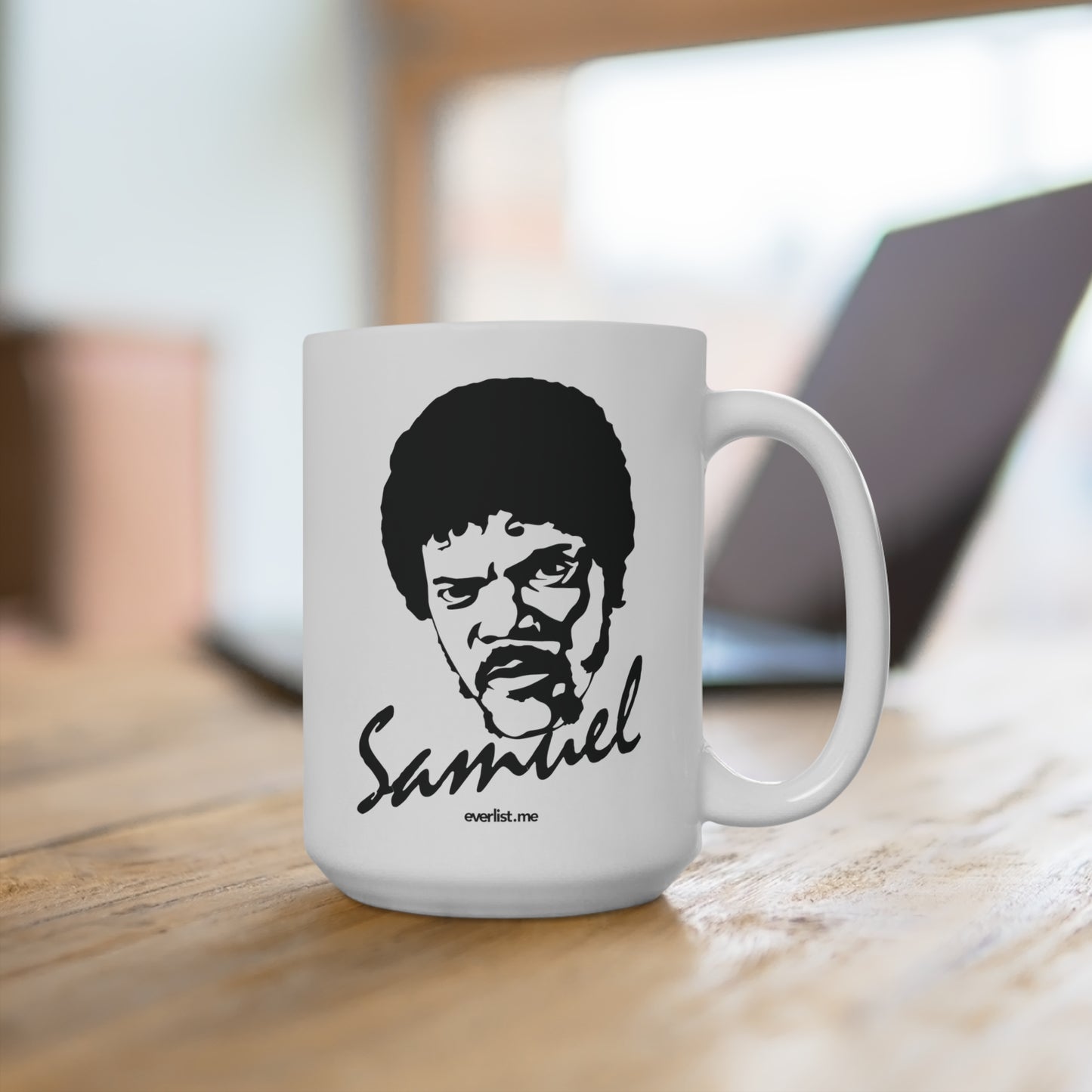 Samuel L Jackson 15 Oz Ceramic Mug