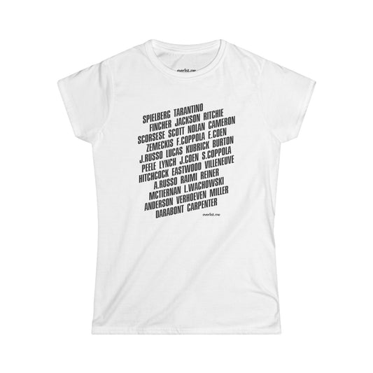 Director Names Softstyle Tee (women)