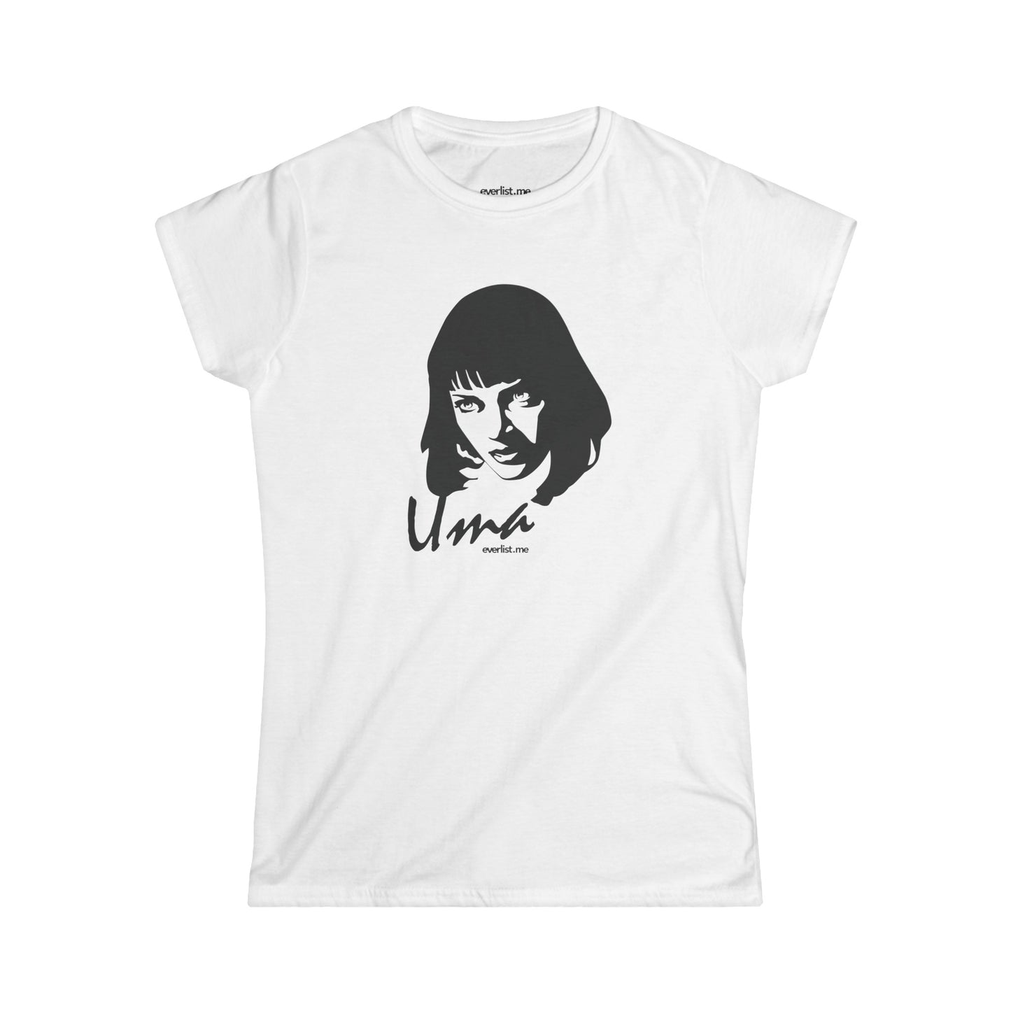 Uma Thurman Pulp Fiction Softstyle Tee (women)