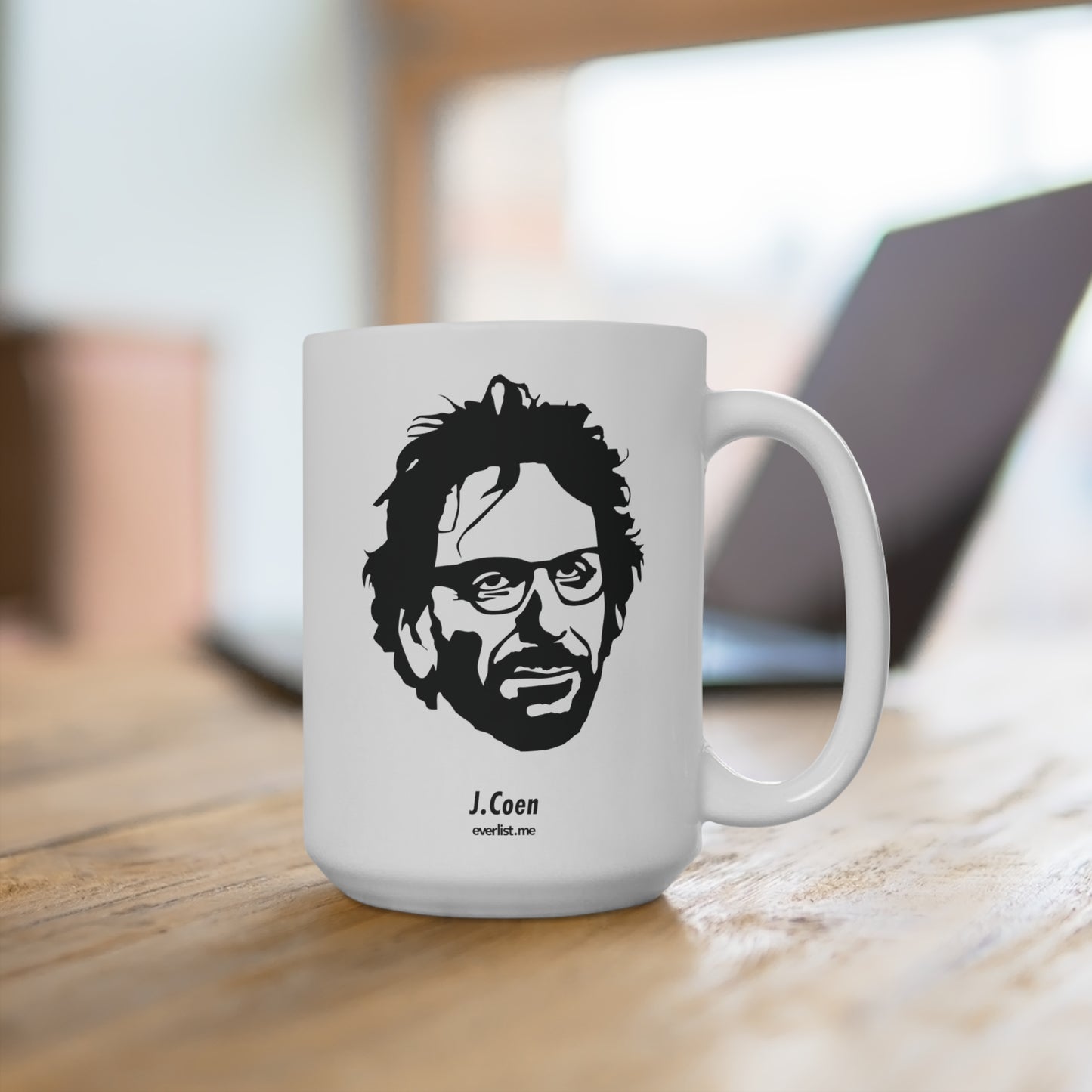 Joel Coen 15 Oz Ceramic Mug