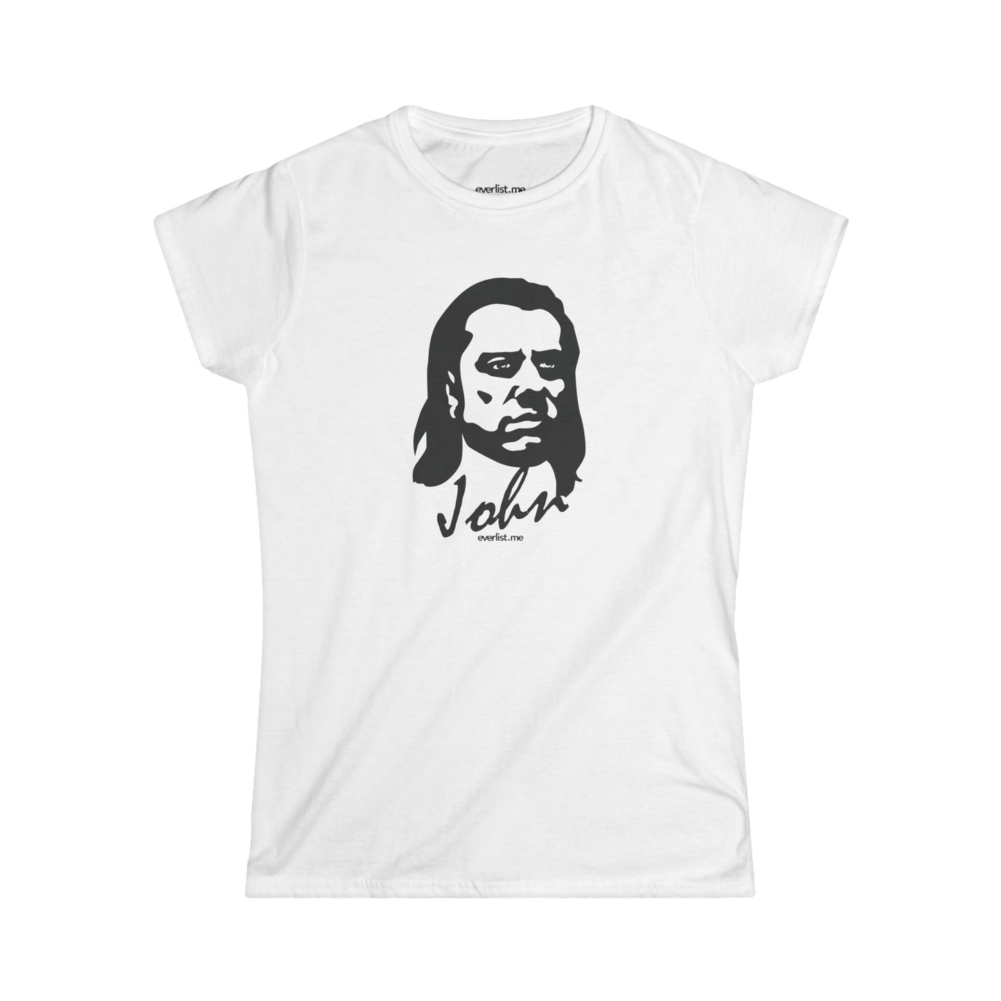 John Travolta Softstyle Tee (women)