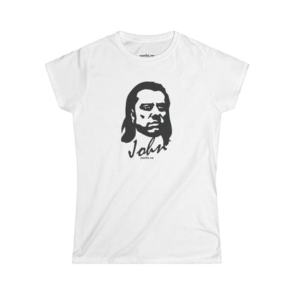 John Travolta Softstyle Tee (women)