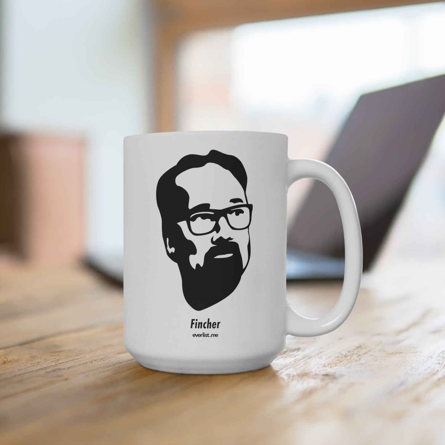 David Fincher 15 Oz Ceramic Mug