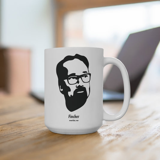 David Fincher 15 Oz Ceramic Mug
