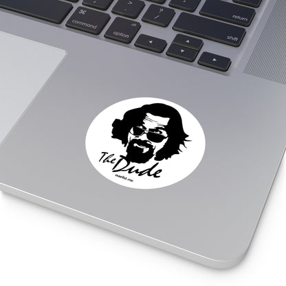 Jeff Bridges (The Dude) Round Sticker