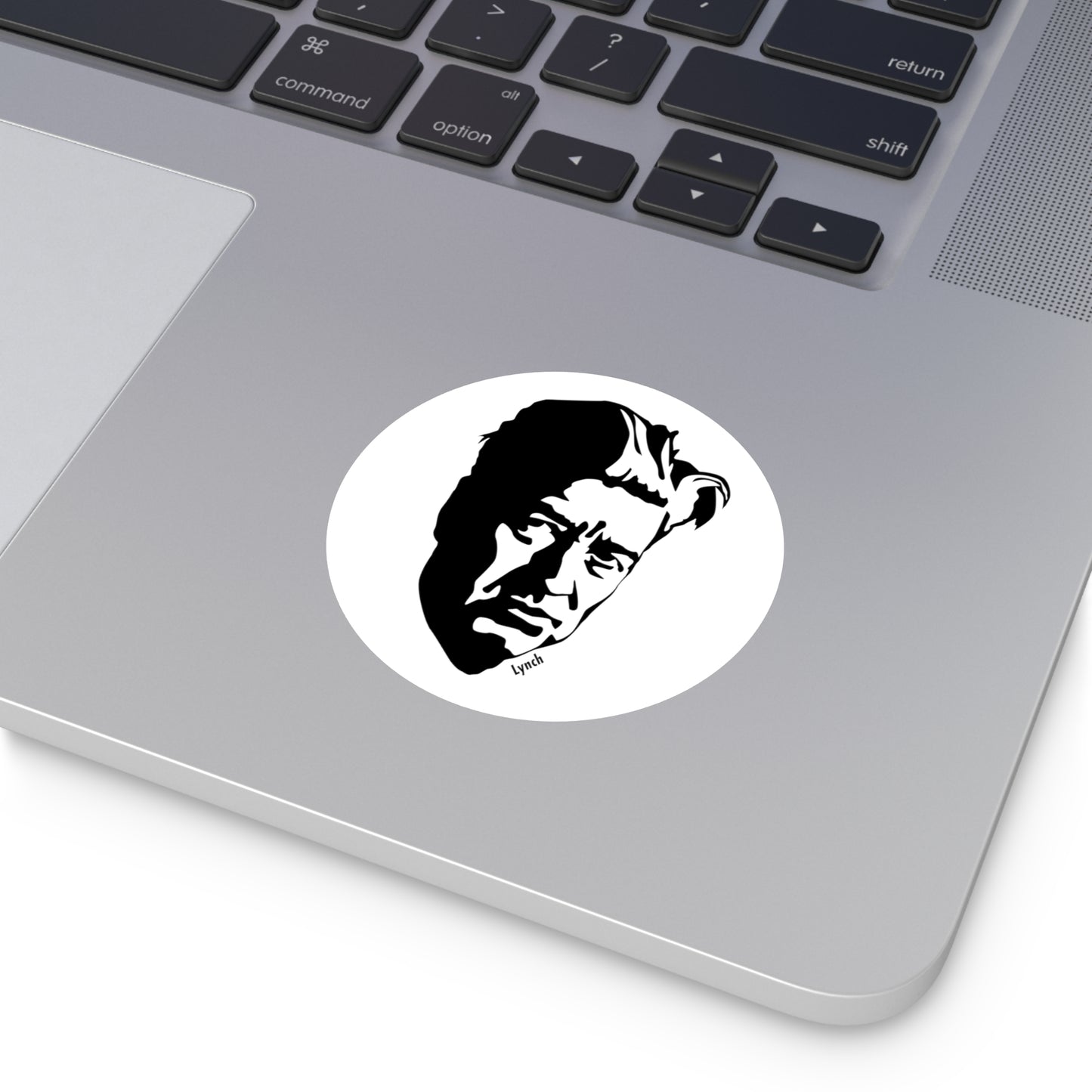 David Lynch Round Sticker