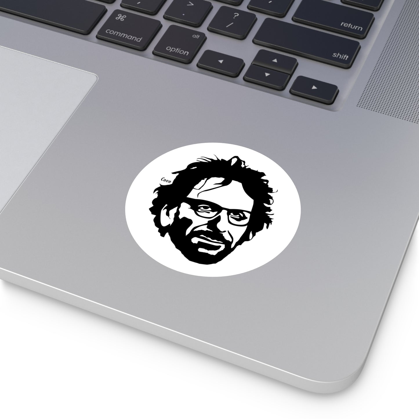 Joel Coen Round Sticker