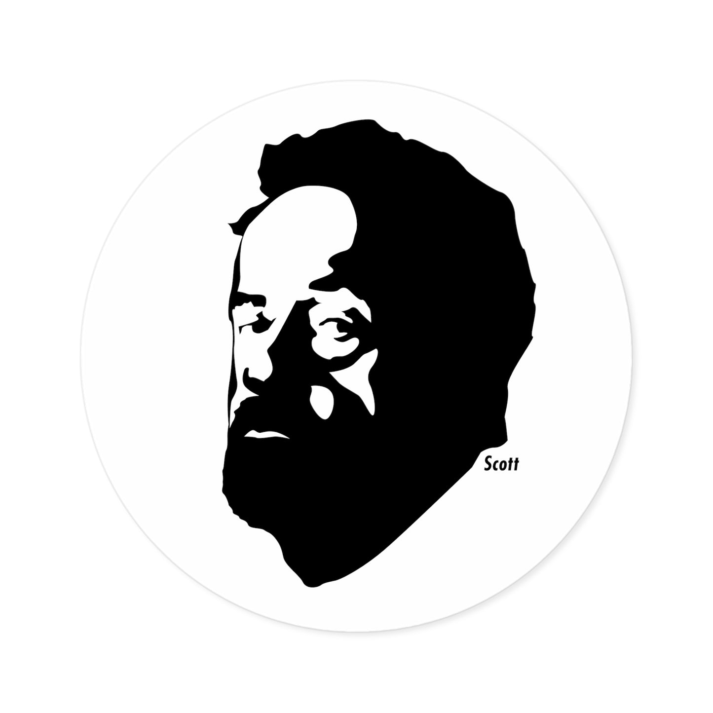 Ridley Scott Round Sticker