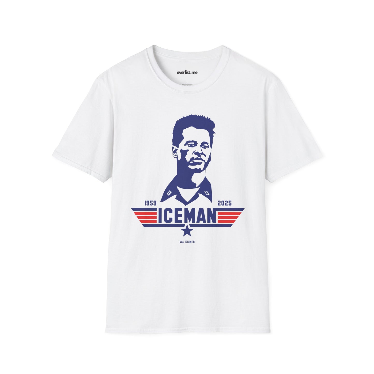 Val Kilmer, ICEMAN Softstyle T-Shirt (men)