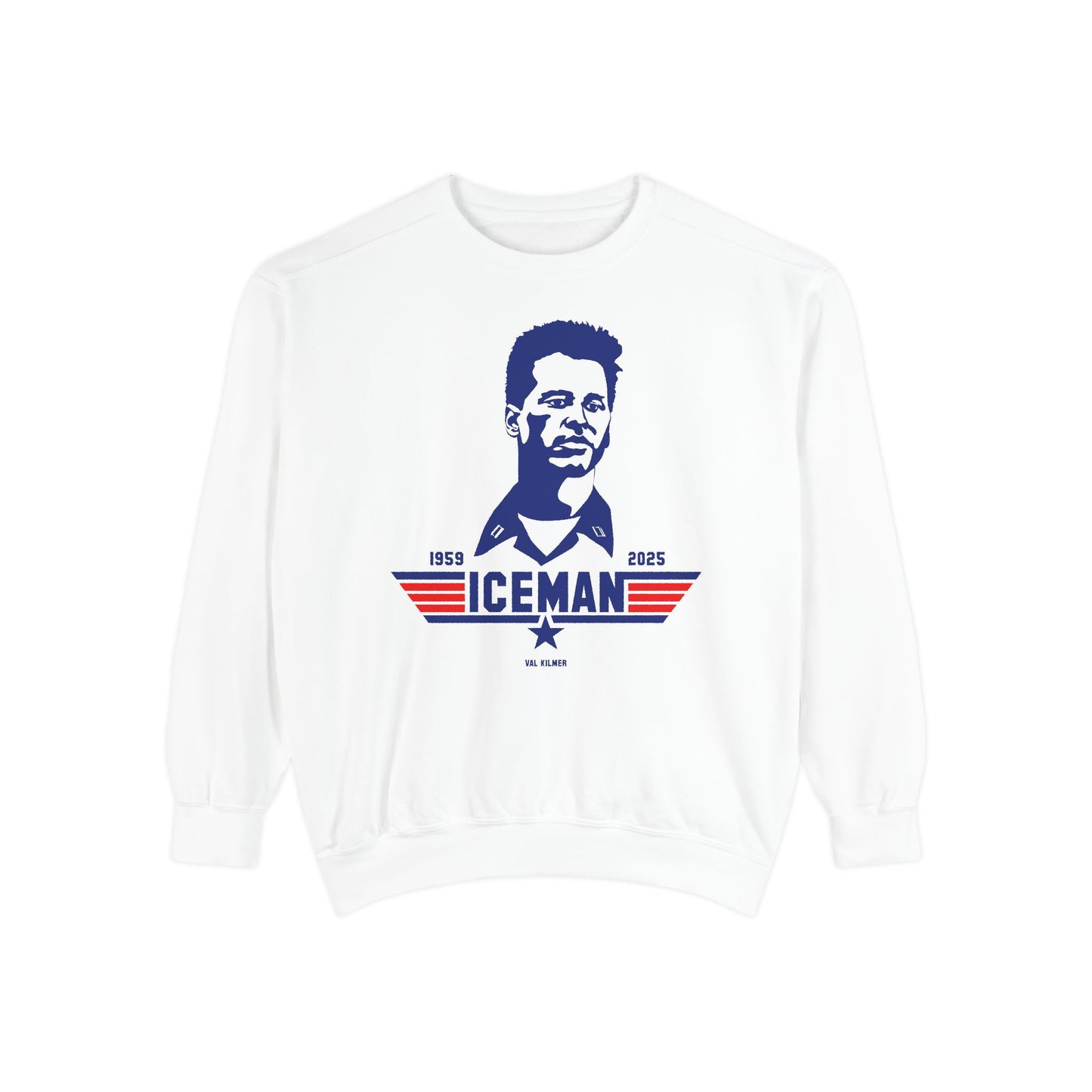 Val Kilmer ICEMAN Tribute Unisex Sweatshirt | Retro Style, Cozy Comfort