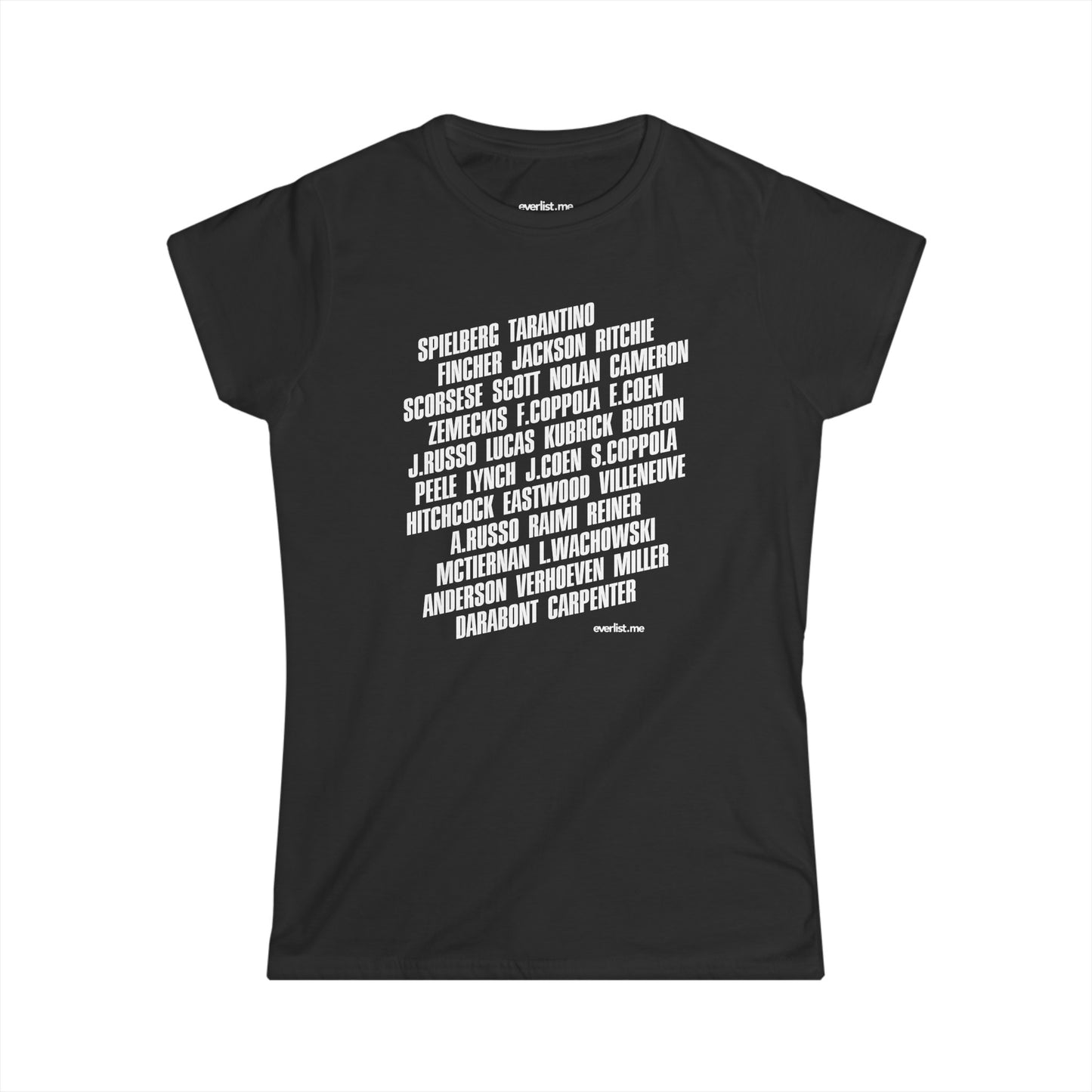 Director Names Softstyle Tee (women)