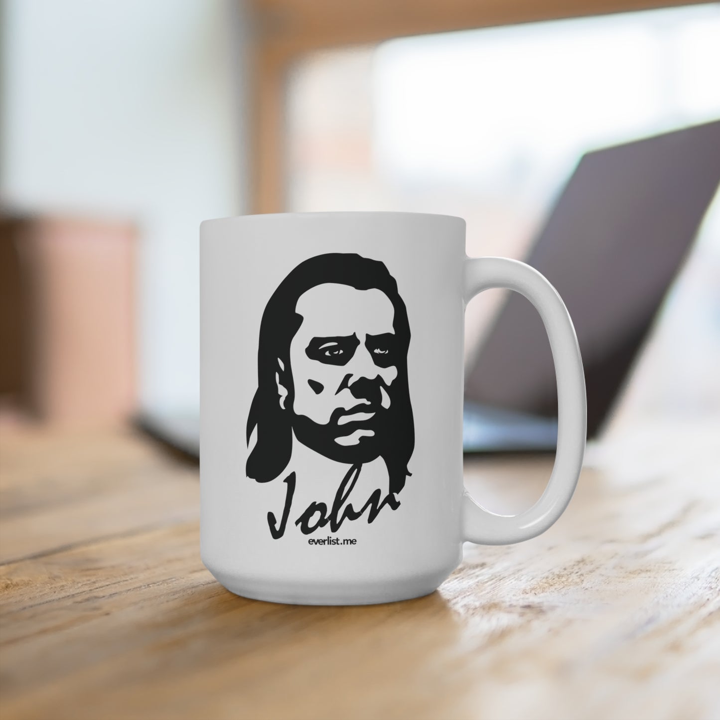 John Travolta 15 Oz Ceramic Mug