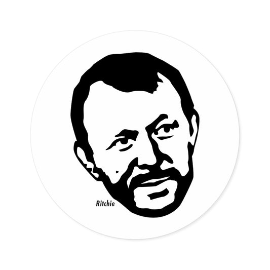 Guy Ritchie Round Sticker