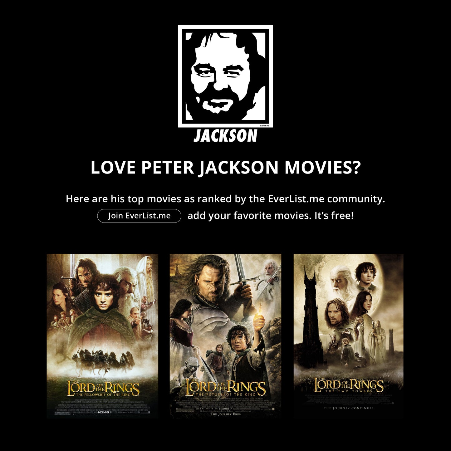 Peter Jackson Sweatshirt (unisex)