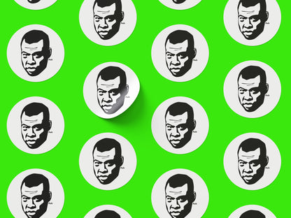 Jordan Peele Round Sticker