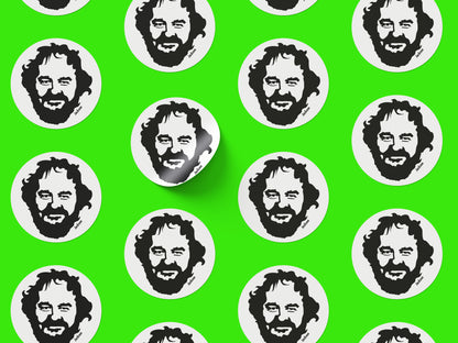 Peter Jackson Round Sticker