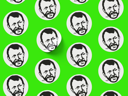 Guy Ritchie Round Sticker